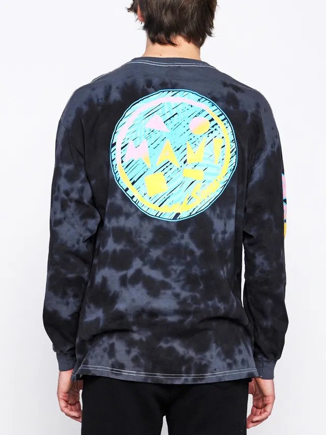 Maui and Sons Clasher maglia manica lunga tie-dye cotone