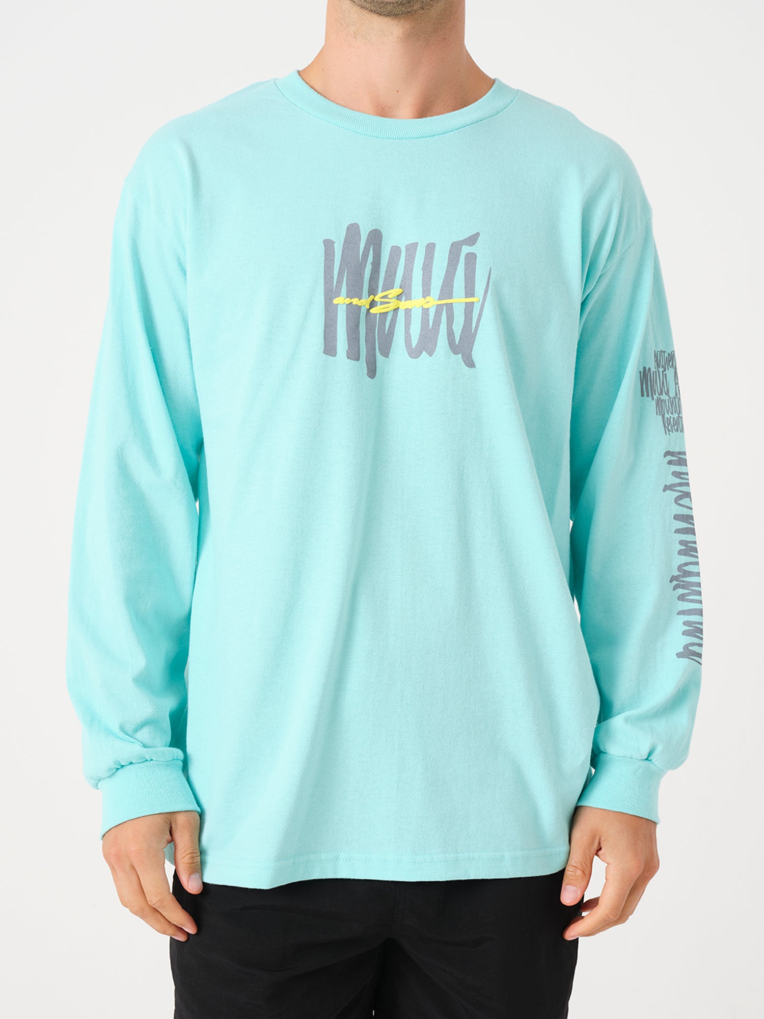 Maui and Sons Mountain Edition Maglia Manica Lunga Celadon