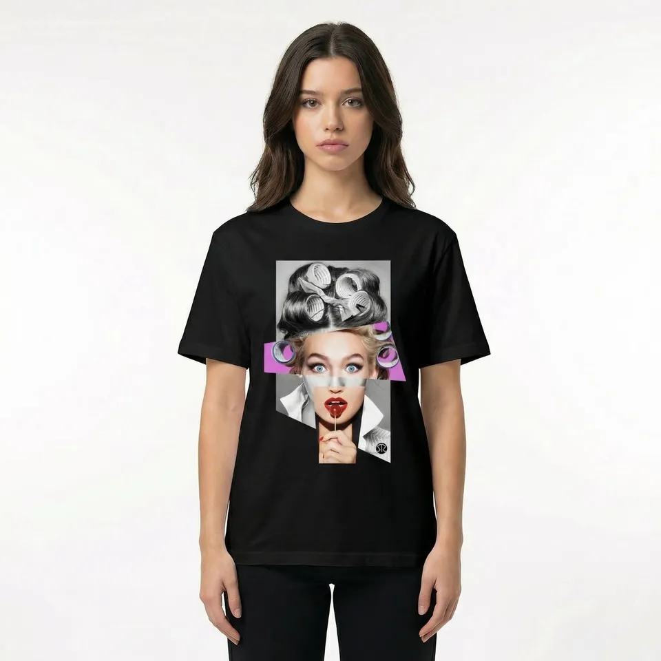 Seetees Lollipop t-shirt stampa dolce