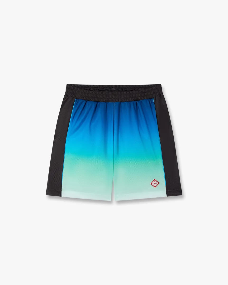 Casablanca Gradient pantaloncini calcio blu verde
