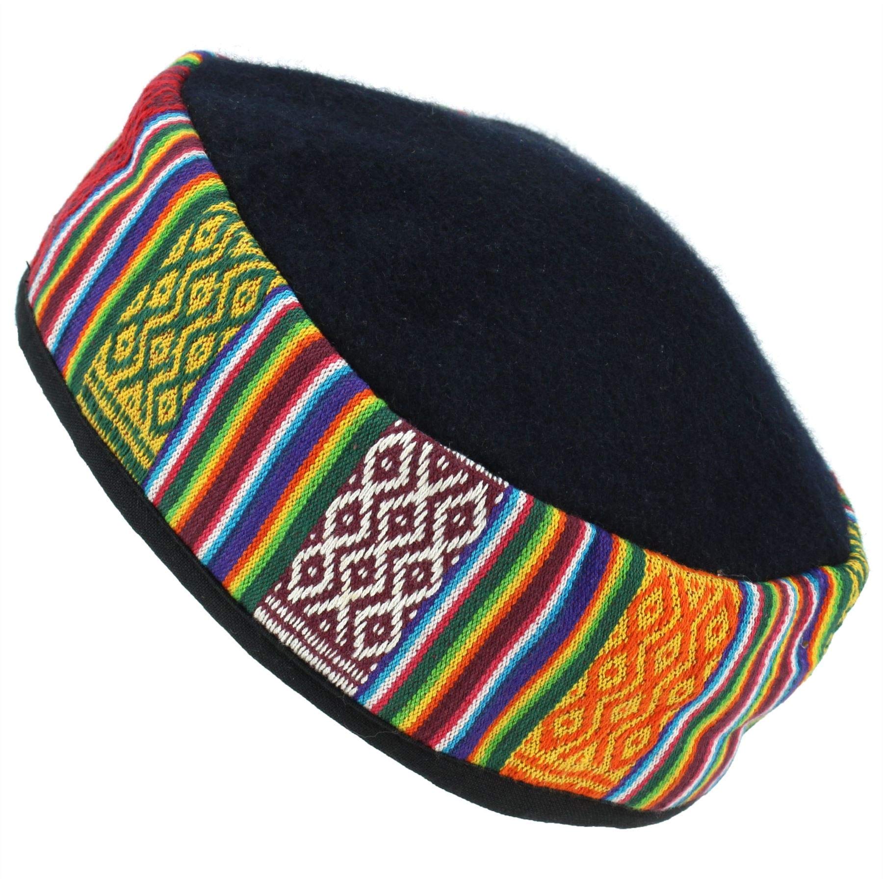Siesta cappello lana rosso fumare unisex