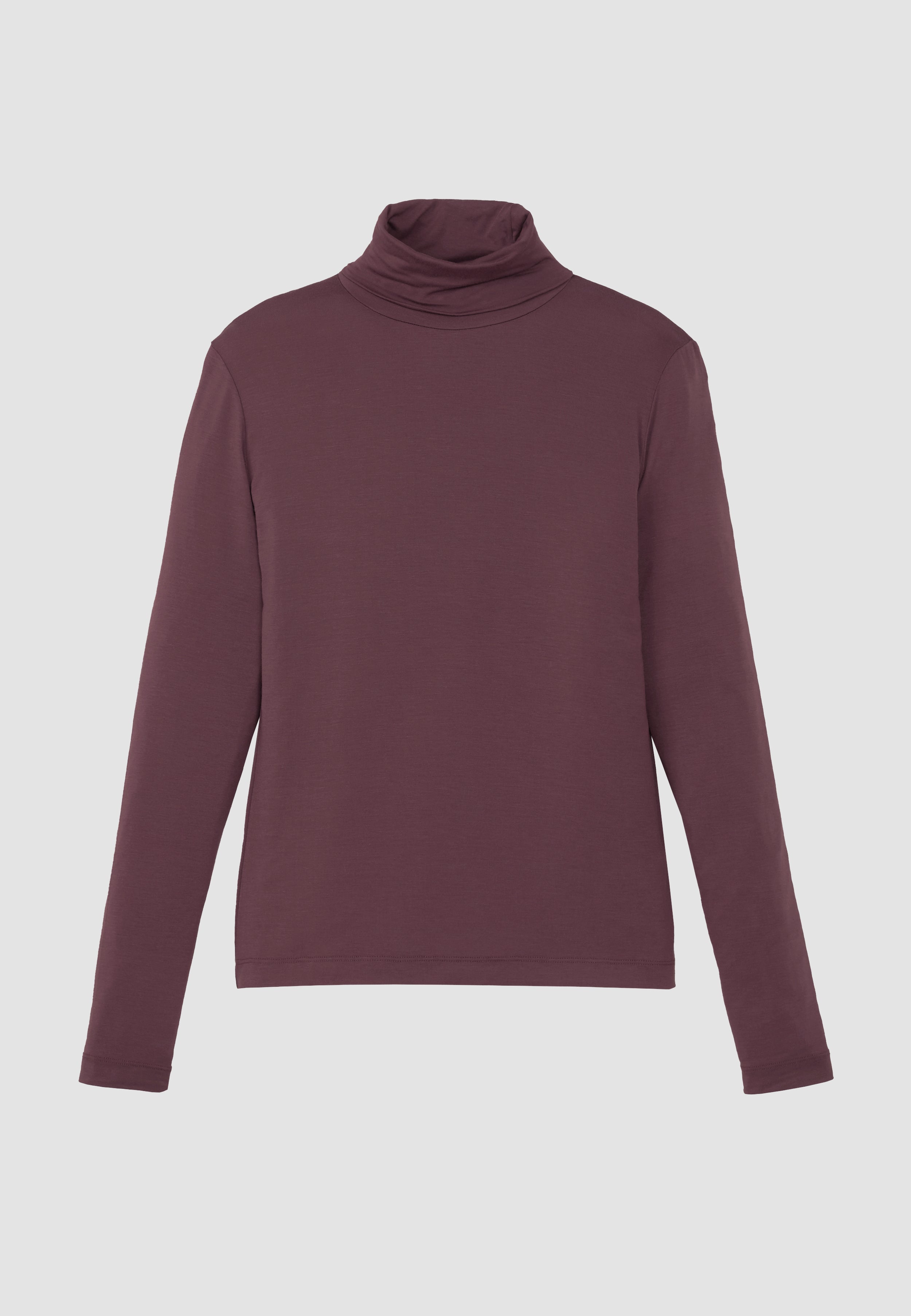 Recolution Nobelis maglia maniche lunghe dark plum