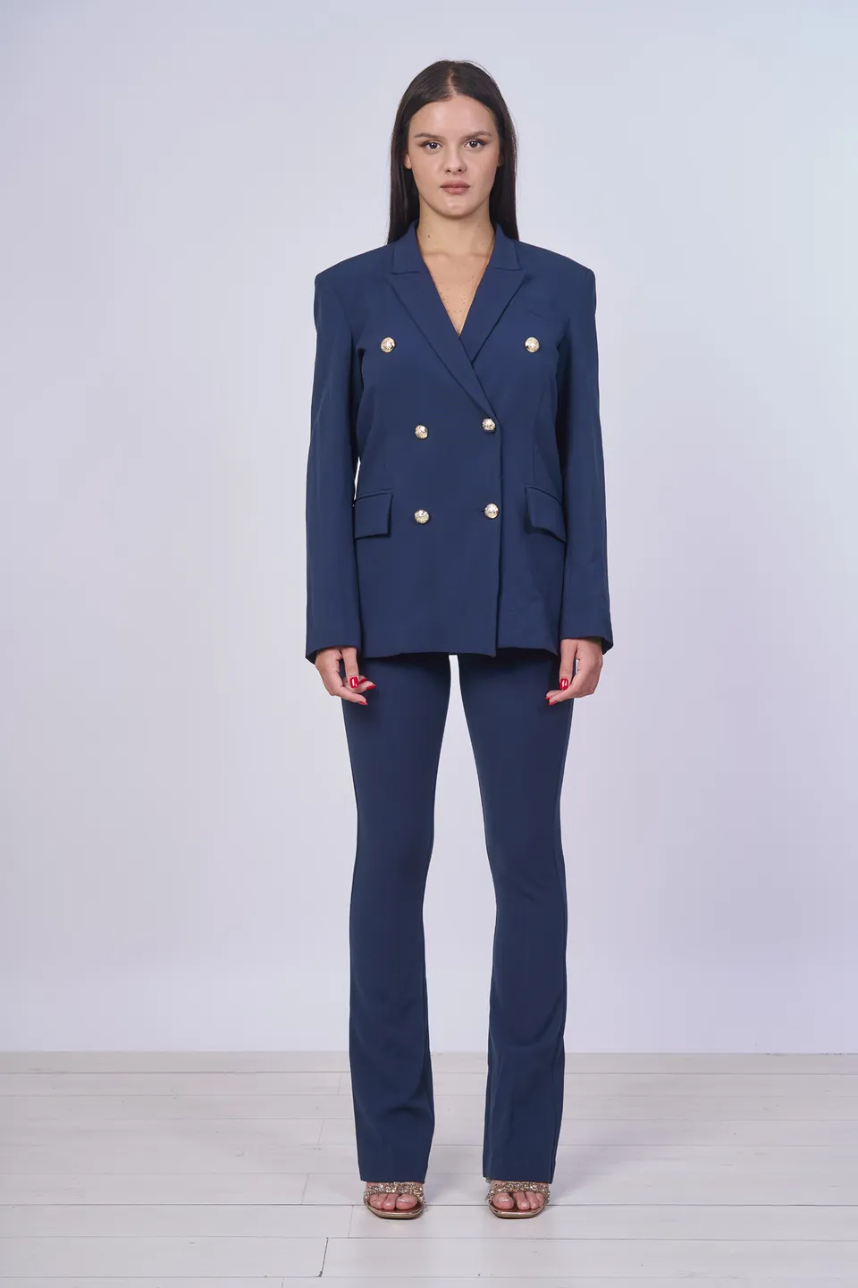 Sarah Chole pantalone elasticizzato poliestere viscosa