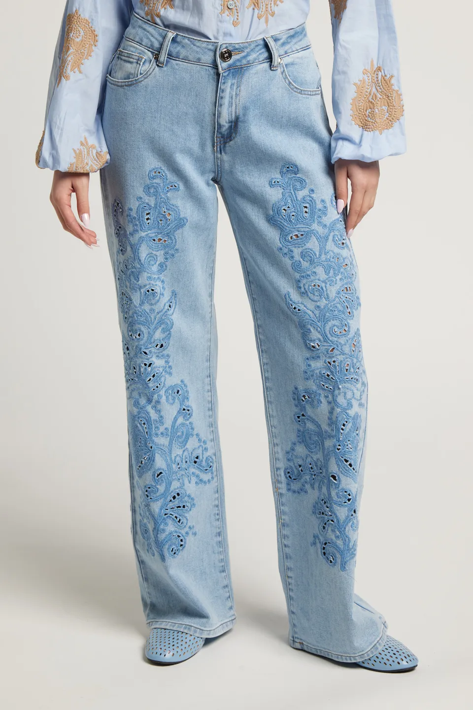 Sarah Chole SJ9359 jeans dritto classico