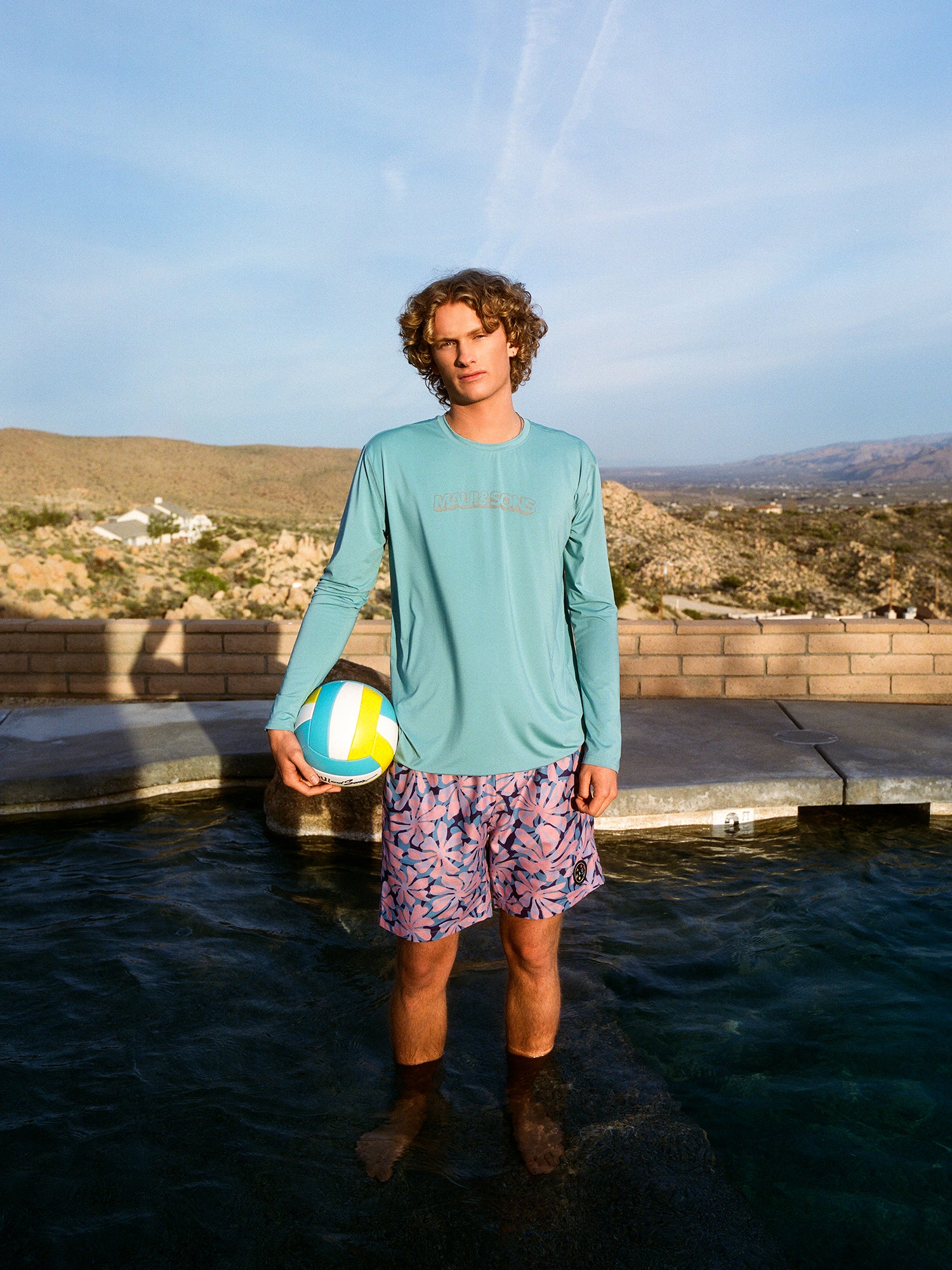 Maui and Sons Superbloom pantaloncini mare floreali rapidi