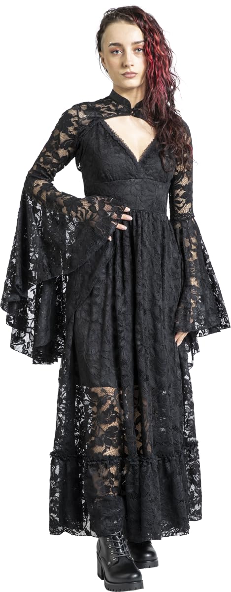 Gothicana Dark Romance bolero nero M coprispalle gotico