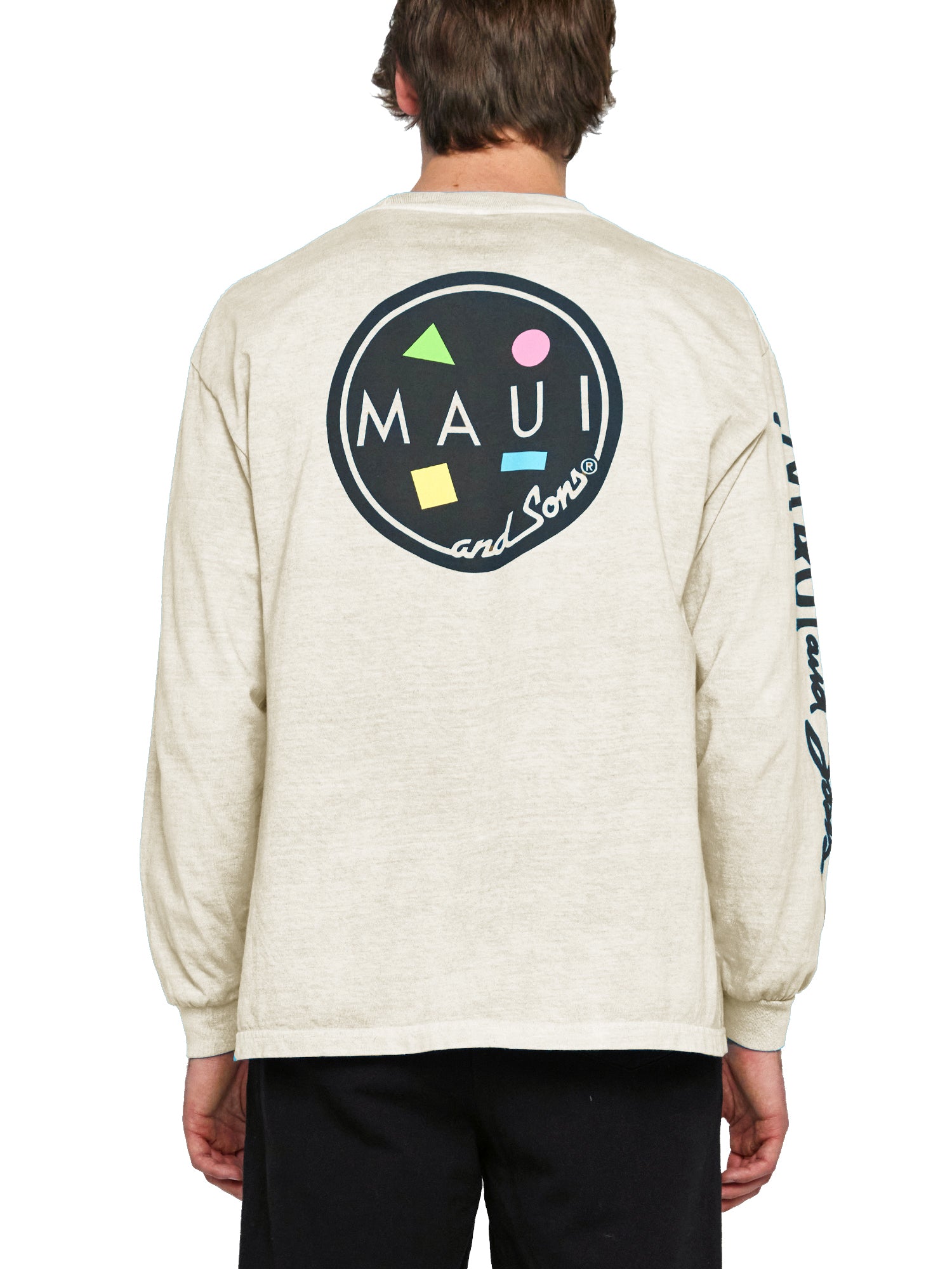 Maui and Sons Cookie Logo maglia manica lunga cotone