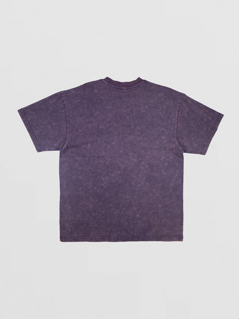 Maui and Sons Flying Disc t-shirt viola boxy cotone