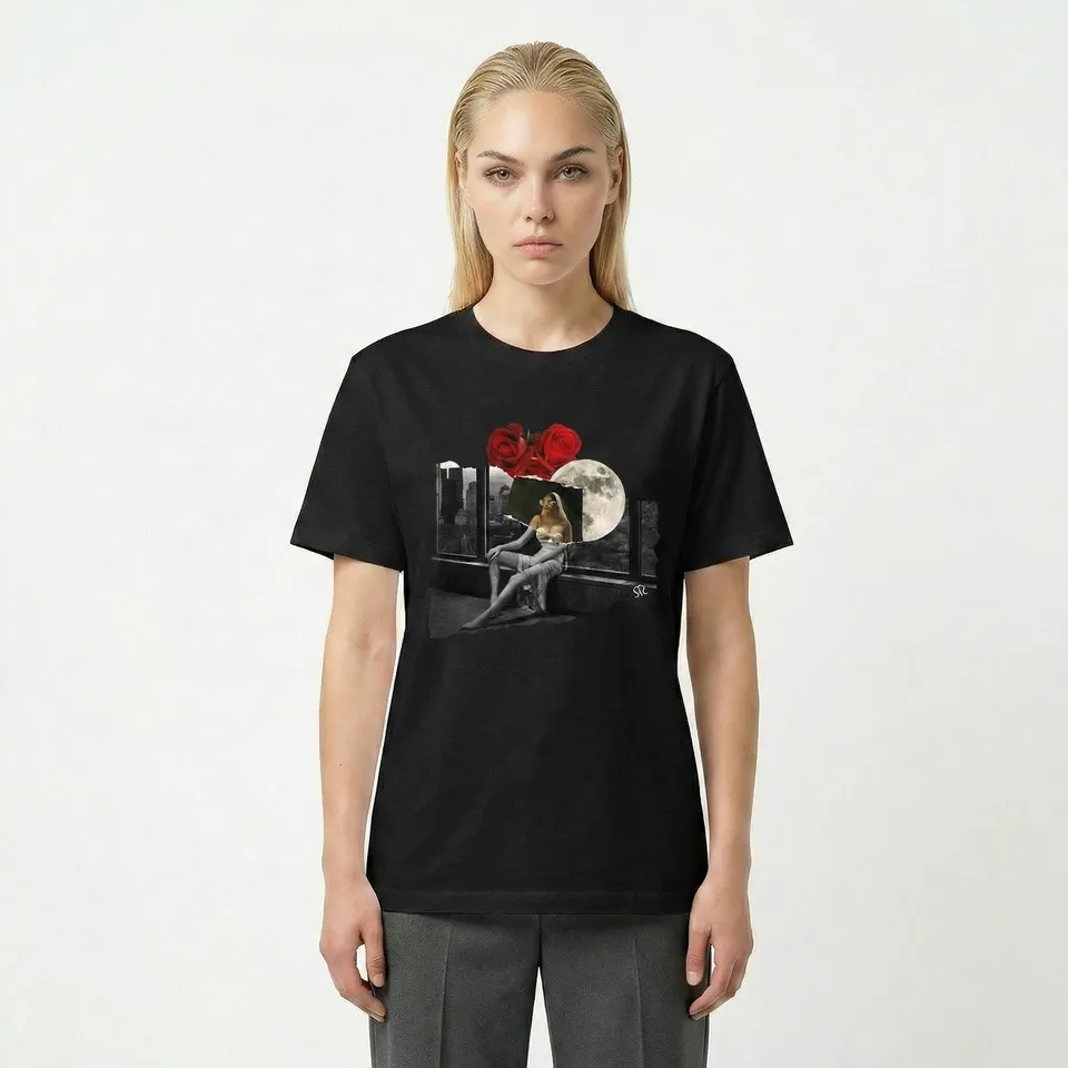Seetees Scatti Moon t-shirt donna traspirante