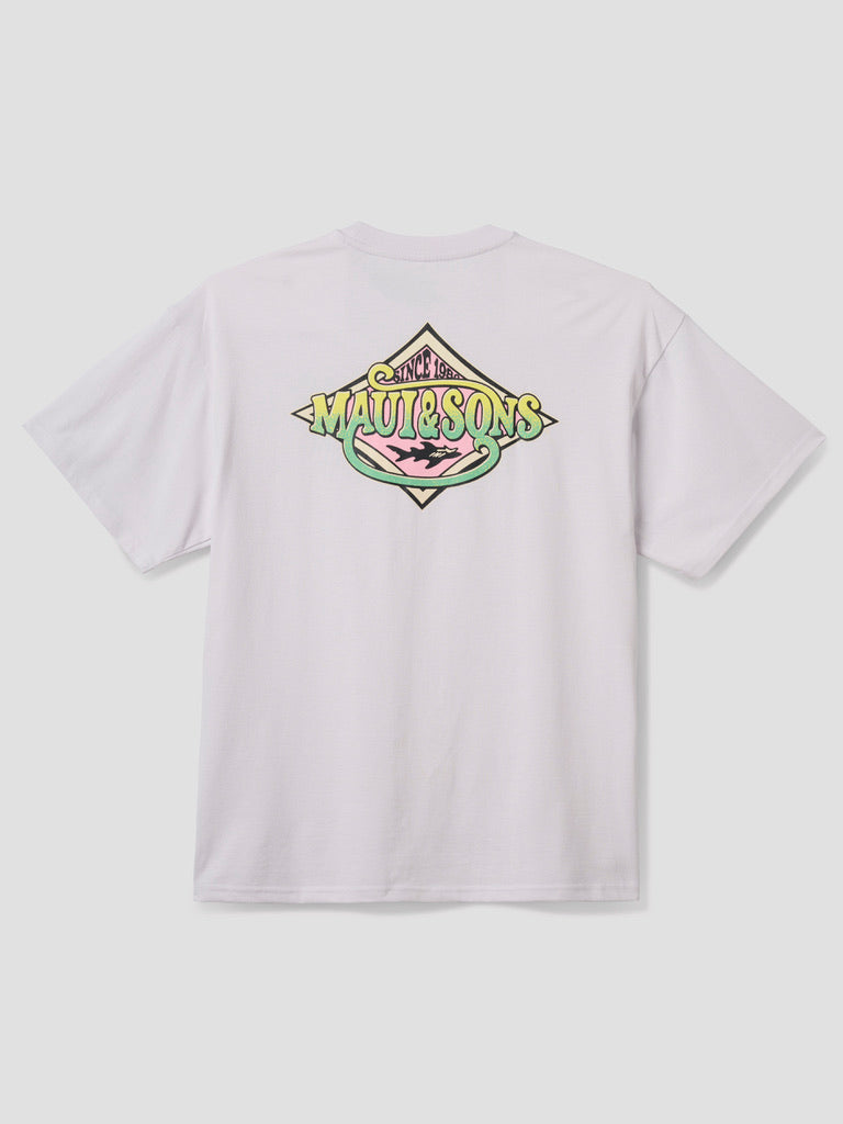 Maui and Sons Movin maglietta boxy fit grafica surf