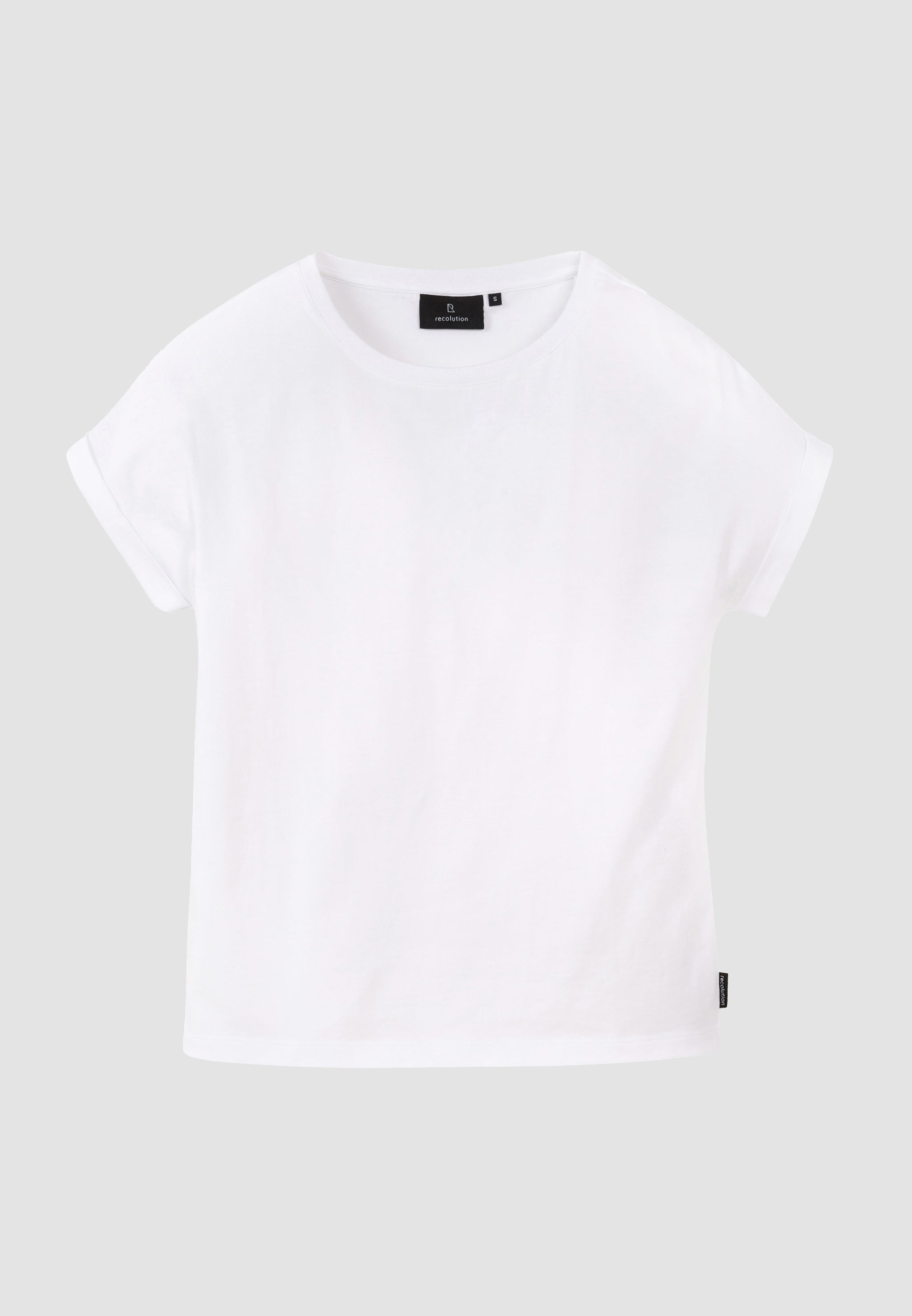Recolution Cayenne t-shirt cotone bio bianca