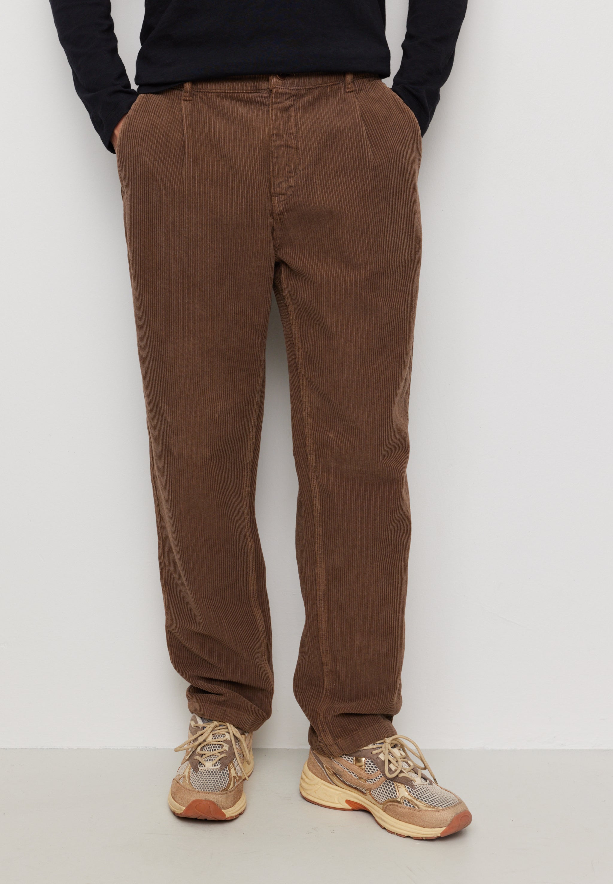Recolution Oak Corduroy pantaloni velluto marroni