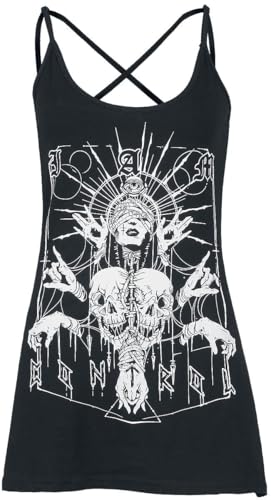 Gothicana by EMP top nero donna XL basic