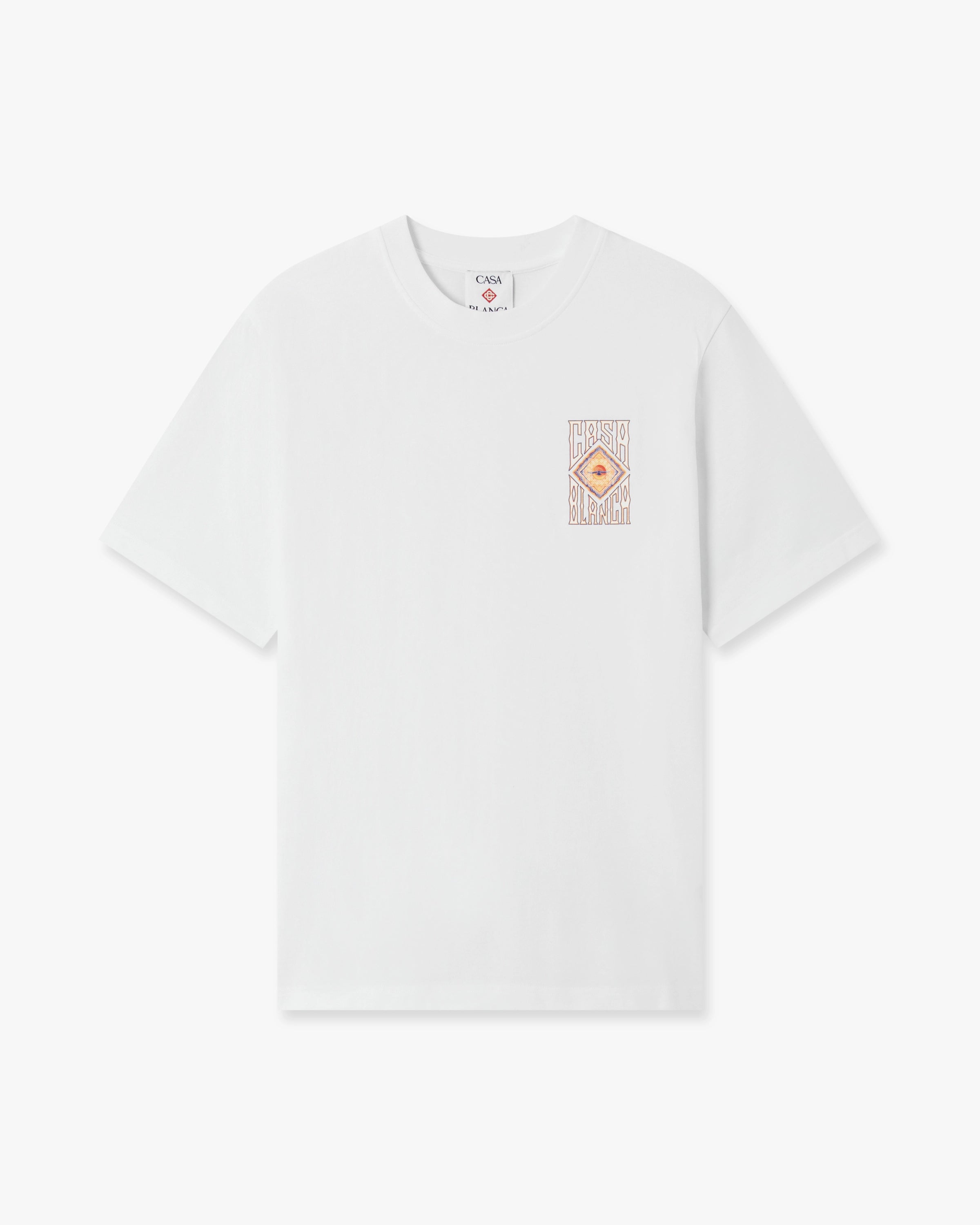 Casablanca Hermons Mirage t-shirt bianca cotone