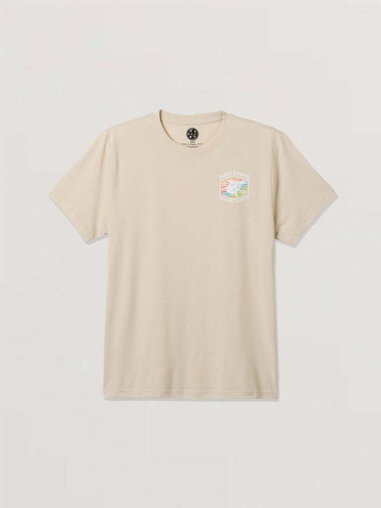 Maui and Sons Surf Thrasher maglietta nera cotone squalo