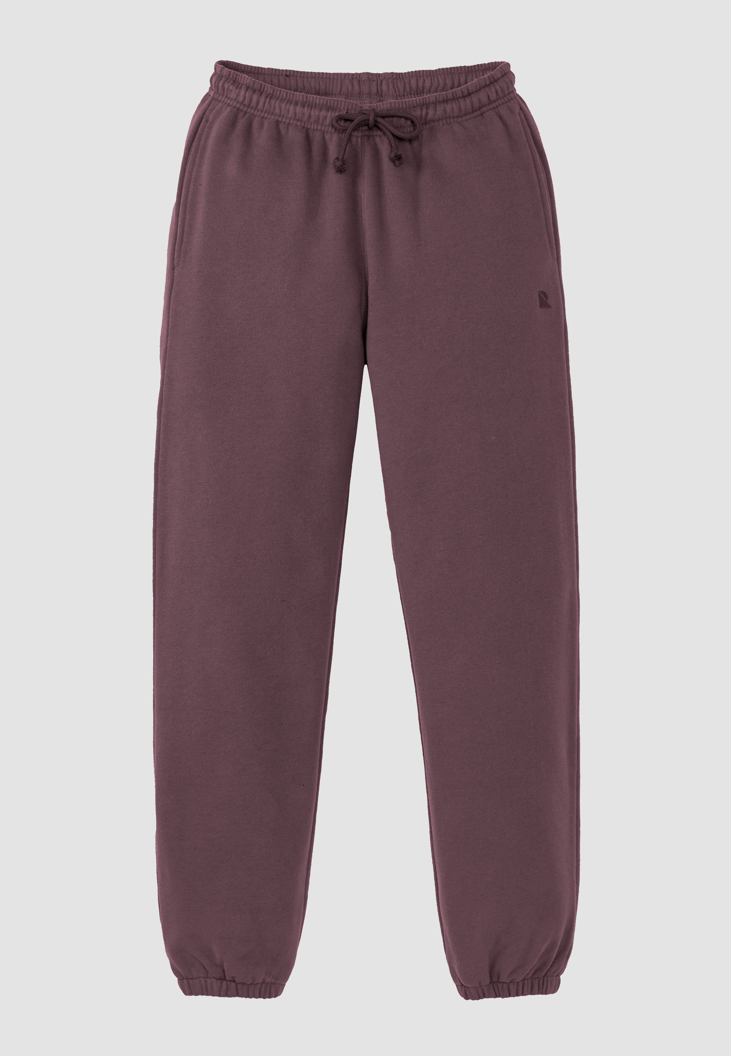 Recolution Scilla Pantaloni Jogger Viola Scuro Cotone Bio