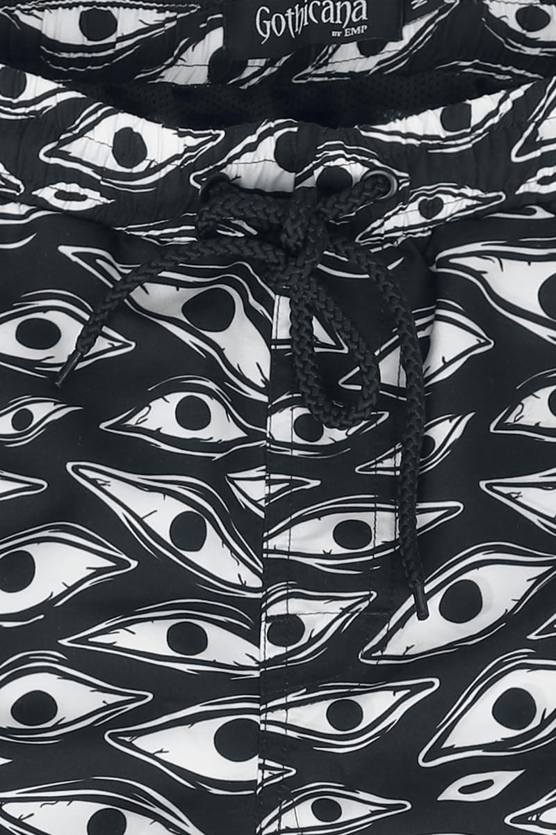 Gothicana by EMP The Void bermuda nero L uomo