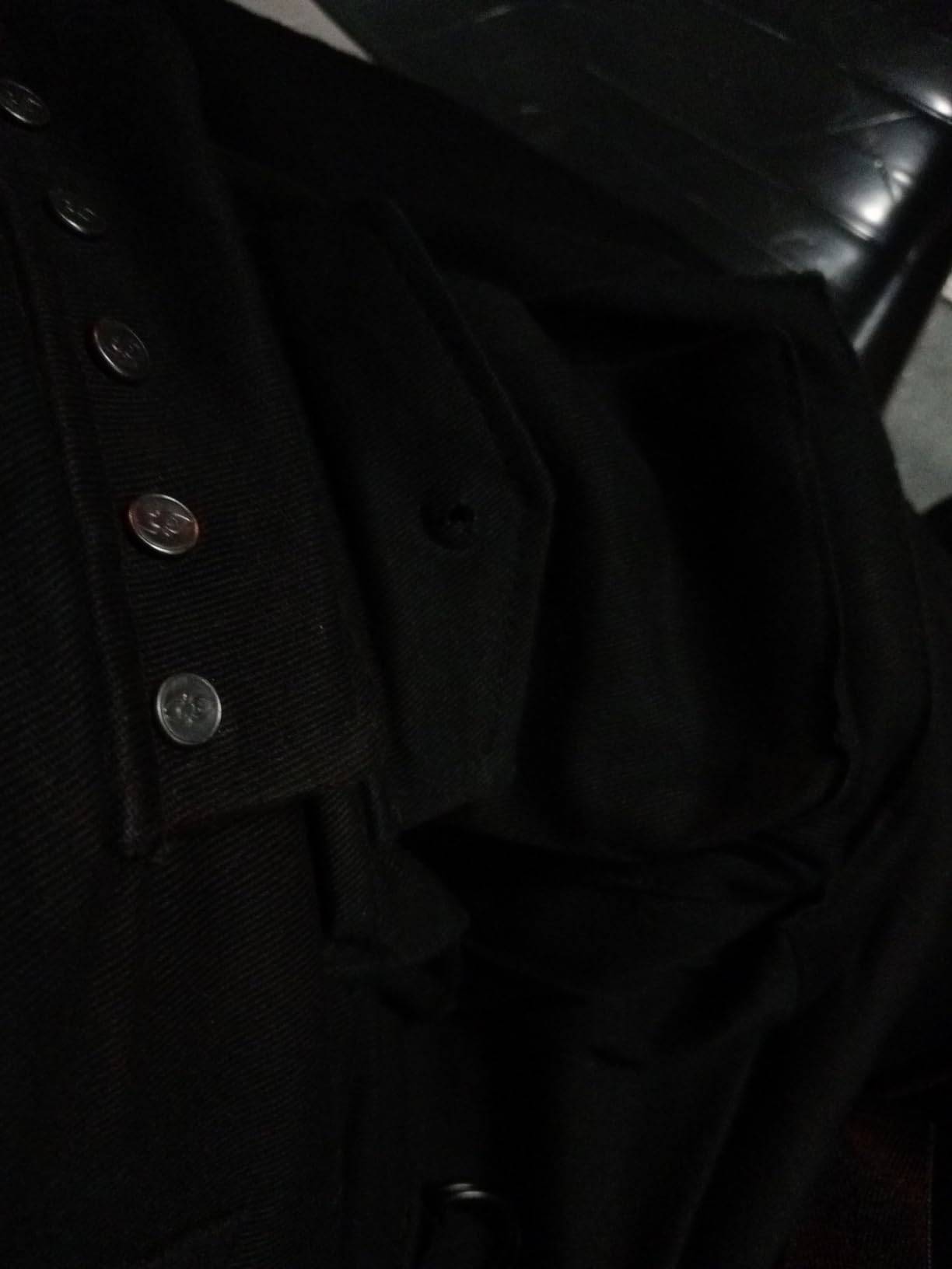 Gothicana by EMP Parka donna nero con rivetti taglia S