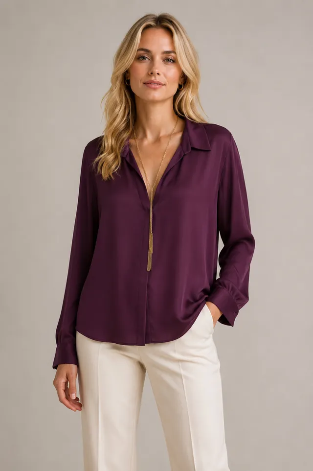 Sarah Chole Tripla Georgette 27785 blusa poliestere