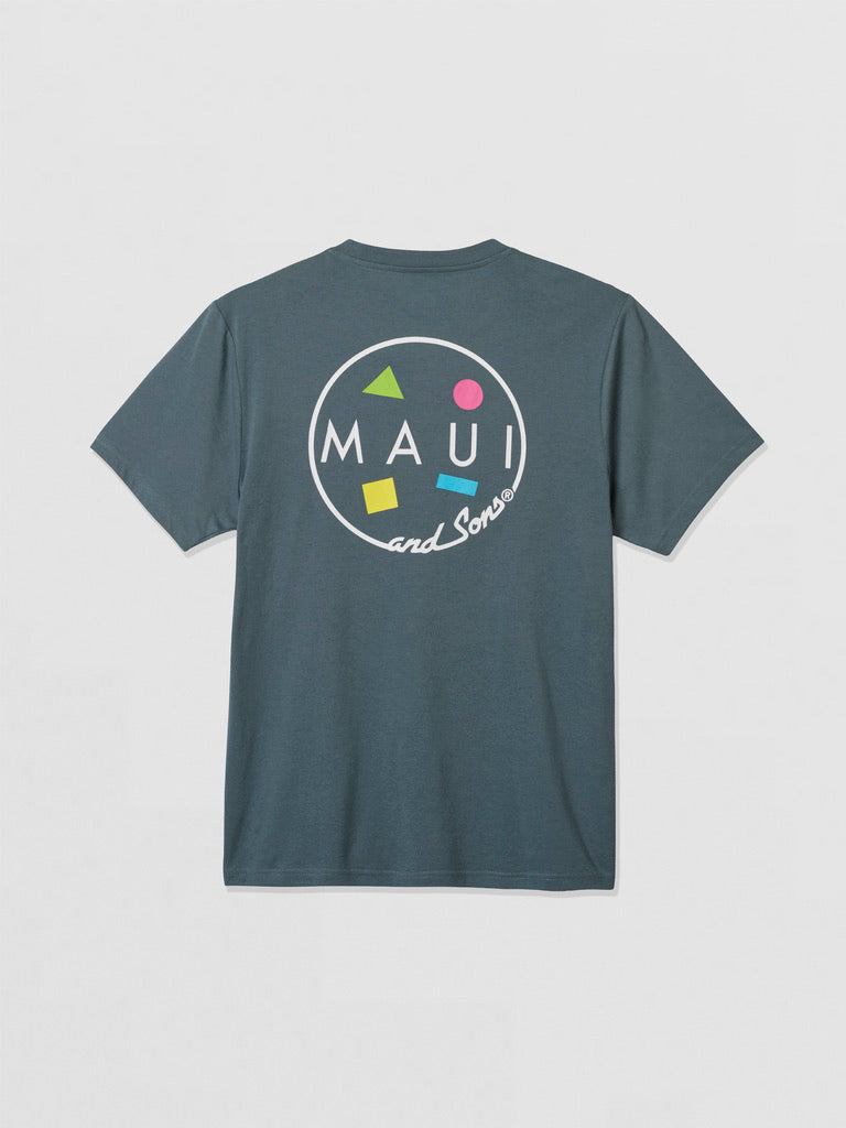 Maui and Sons Cookie 2.0 t-shirt cotone blu