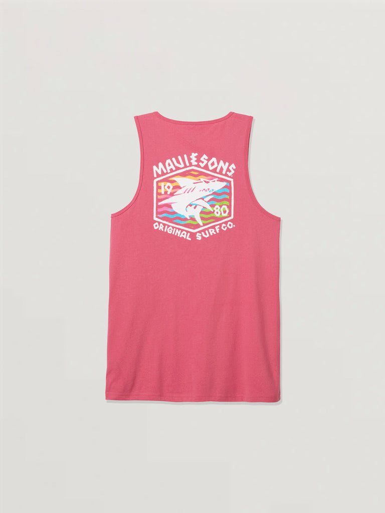 Maui and Sons Surf Thrasher canotta cotone squalo retro