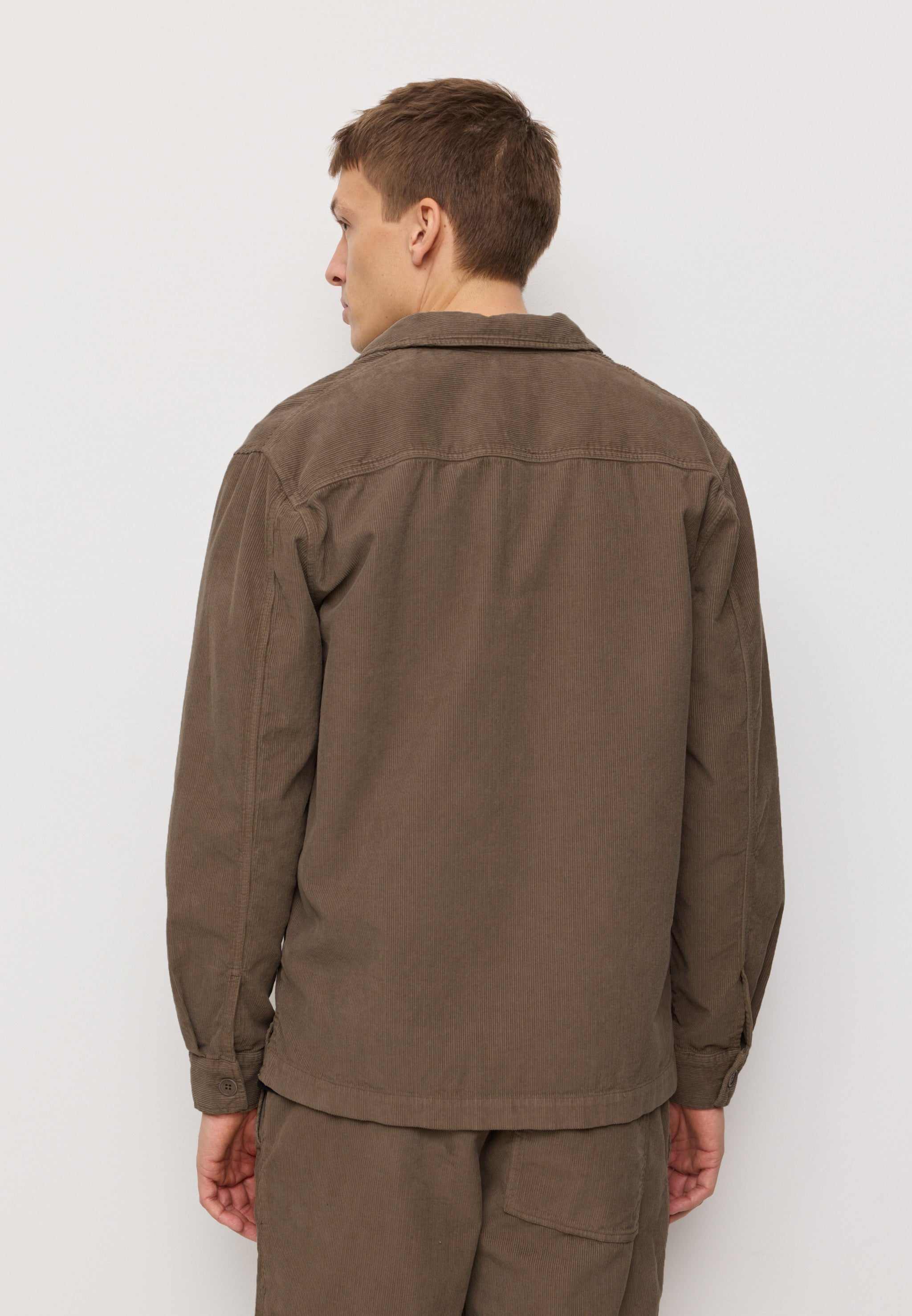 Recolution Baobab overshirt marrone velluto cotone