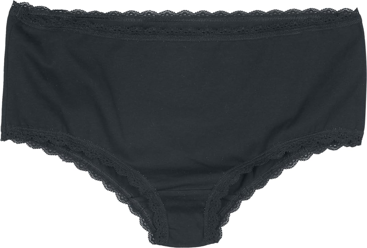 Gothicana by EMP Intimo donna nero 3 pezzi taglia M gotico