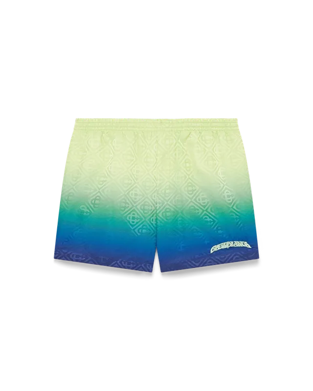 Casablanca Gradient costume mare multicolor in poliestere