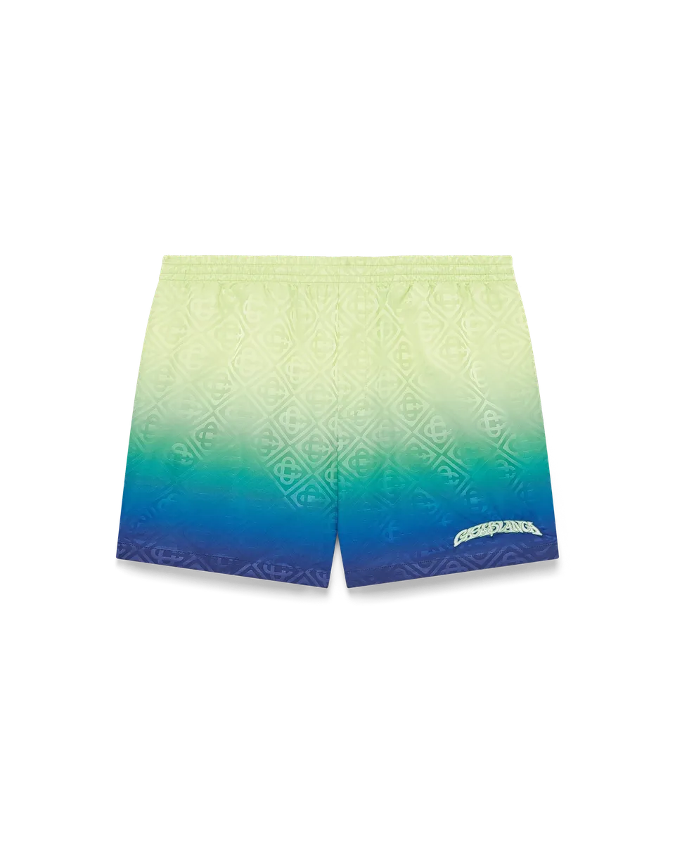 Casablanca Gradient costume mare multicolor in poliestere