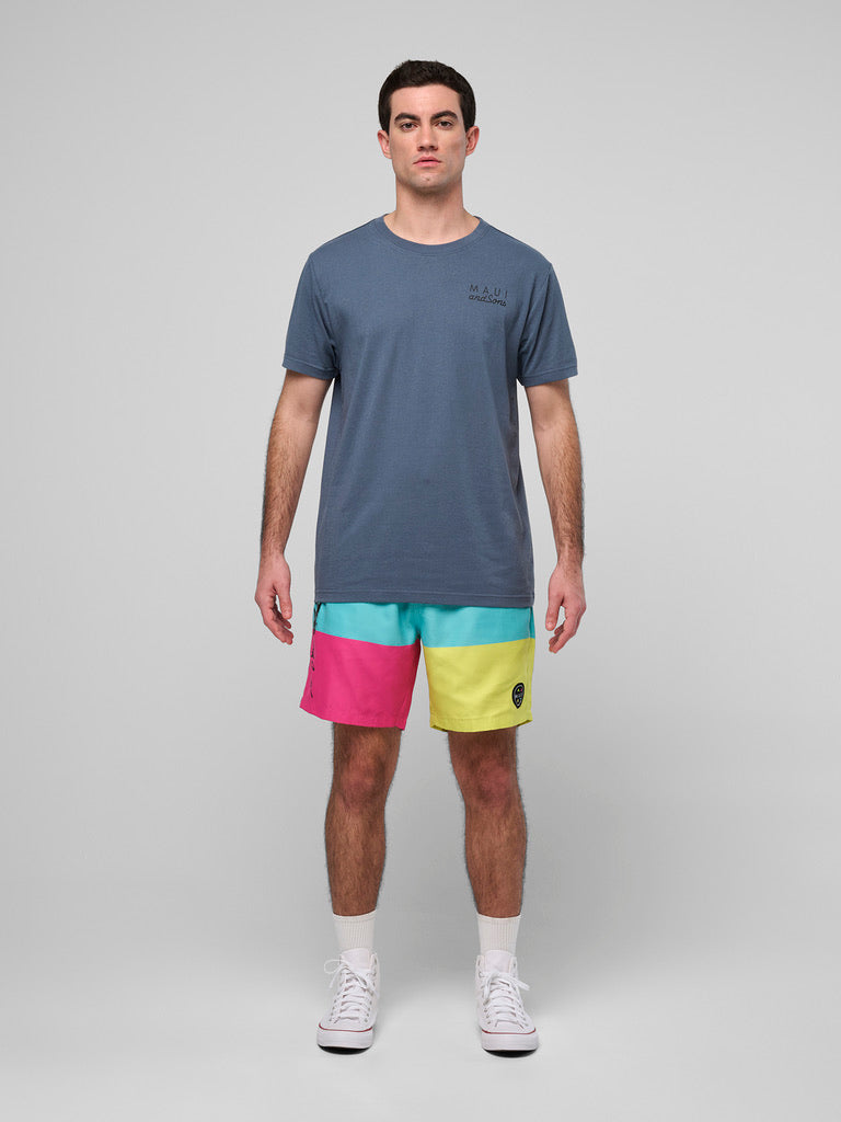 Maui and Sons Cookie 2.0 t-shirt cotone blu