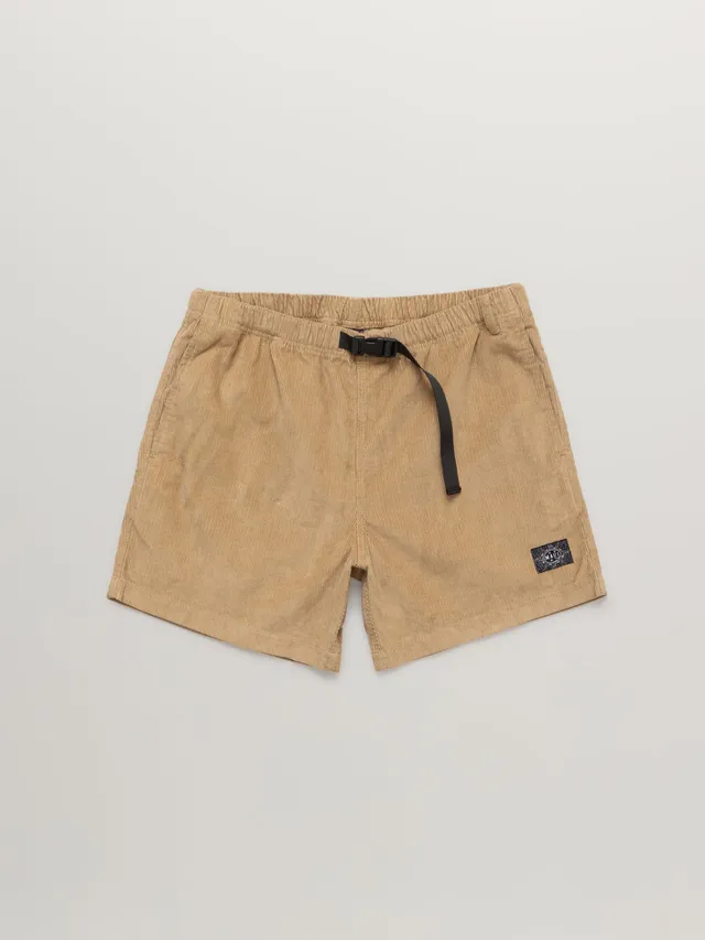 Maui and Sons Camp 84 Walk Short Pantaloncini Tan