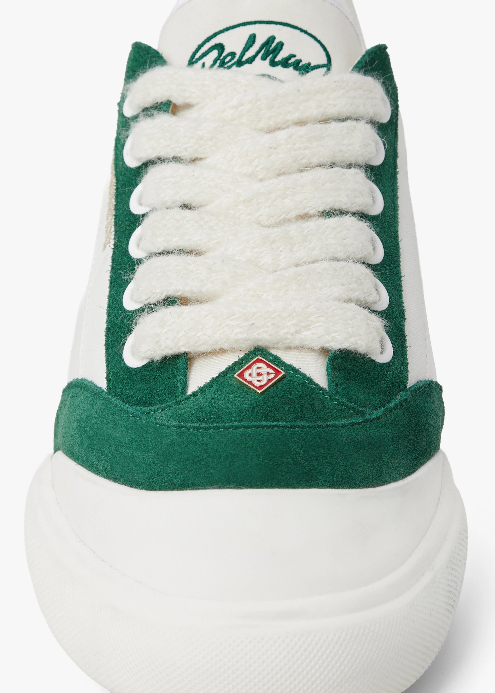 Casablanca Del Mar Sneakers Bianco Verde Pelle