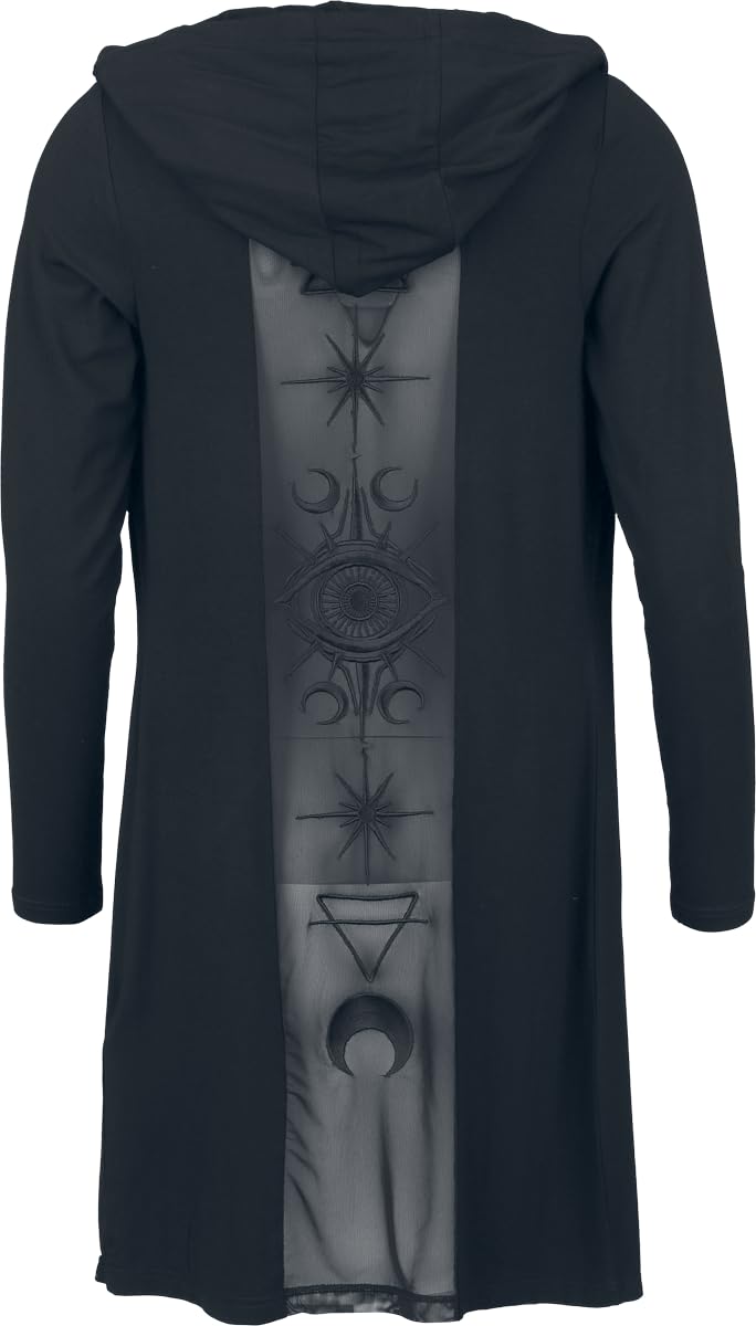Gothicana The Void cardigan nero S basic gotico