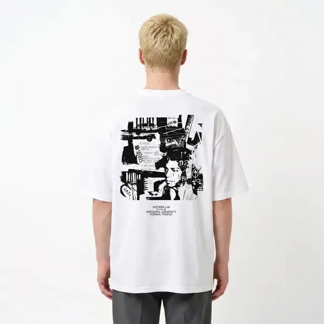 Seetees The Painters Basquiat Black t-shirt nera