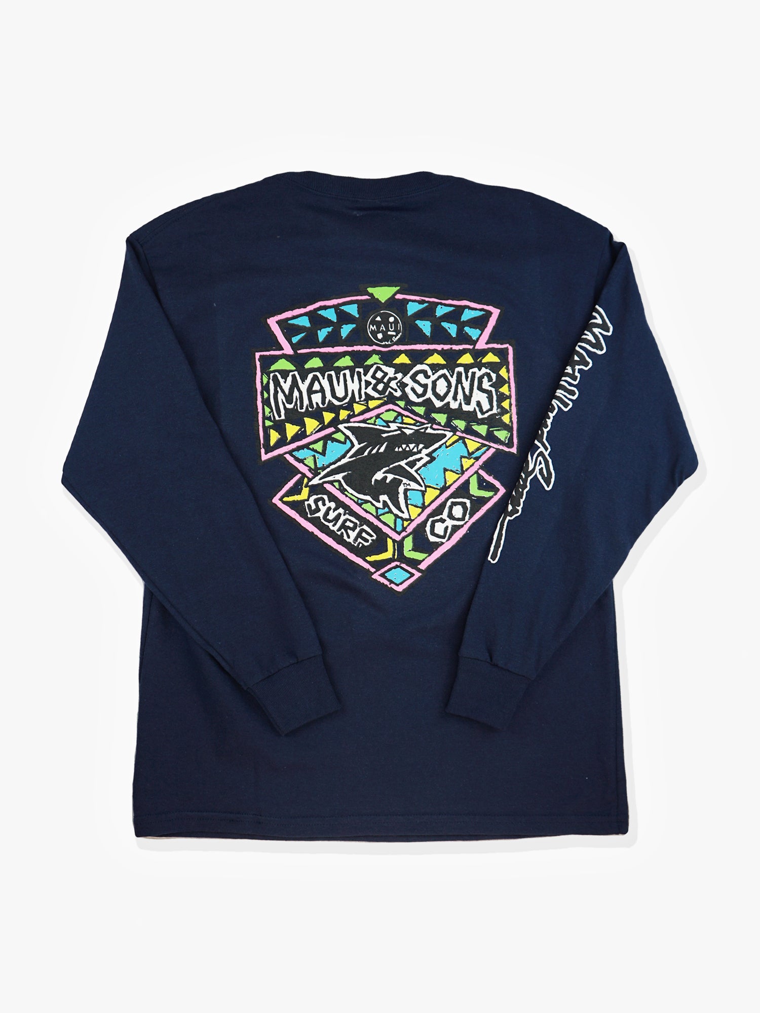 Maui and Sons Skagway maglia bambino manica lunga navy