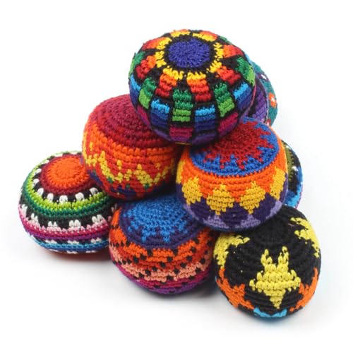 Siesta footbag palla da giocoleria singola cotone assortita
