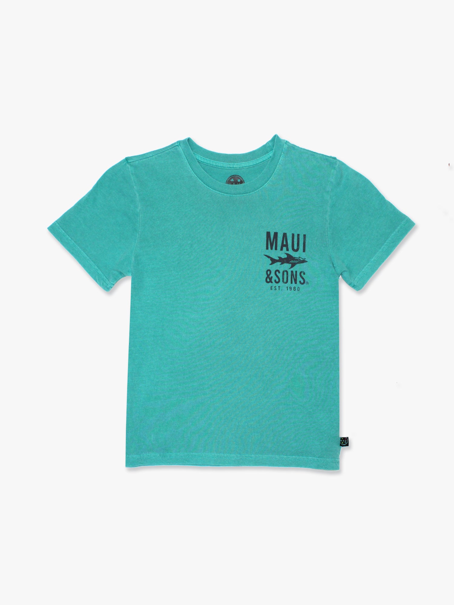 Maui and Sons All Season maglietta bambino azzurra cotone