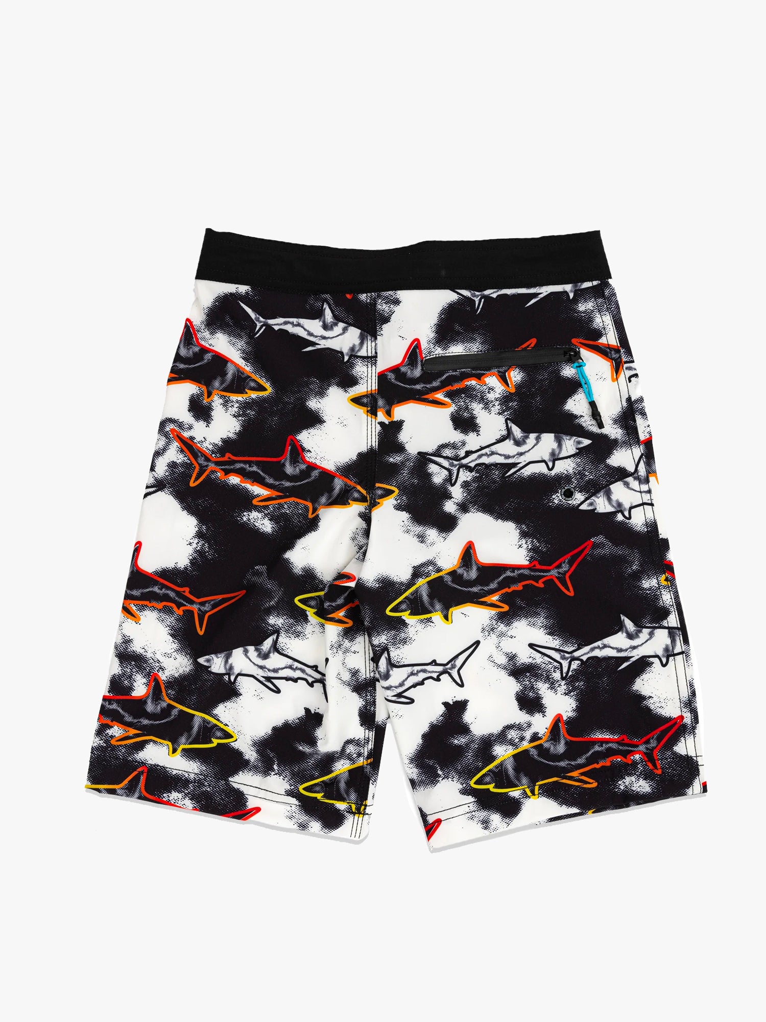 Maui and Sons Line Up costume boardshort nero bambino