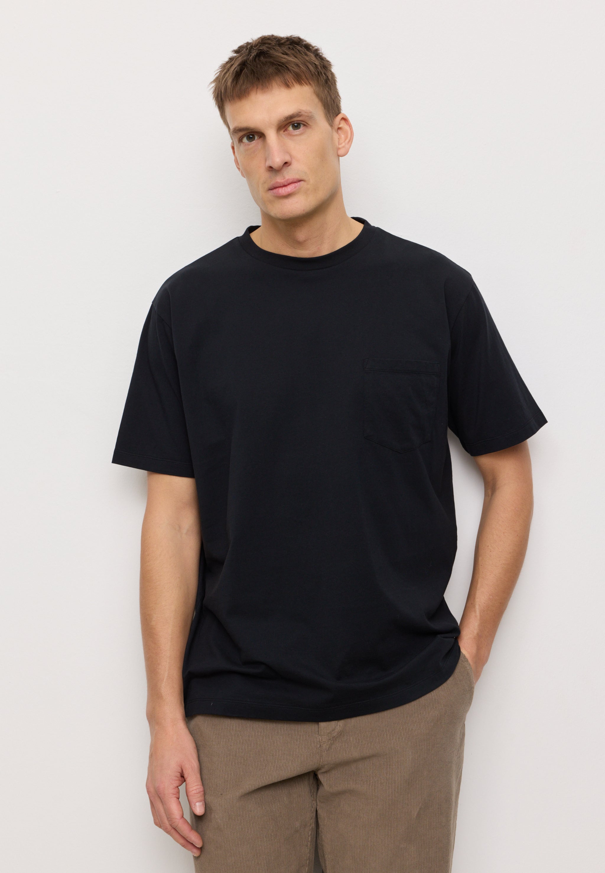Recolution Aposeris Pocket t-shirt nera uomo