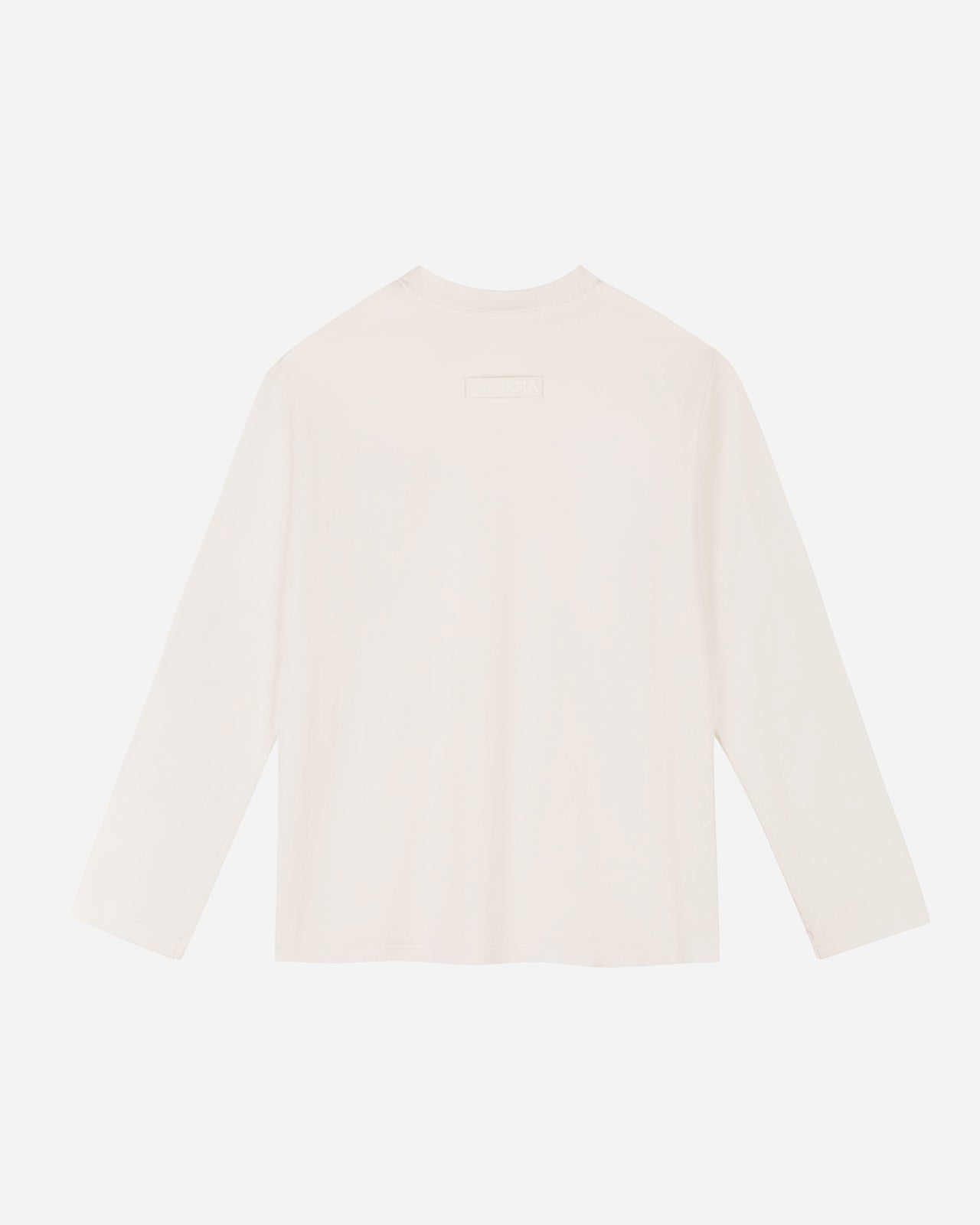 Noskra Longsleeve Logo T-Shirt White maglietta cotone