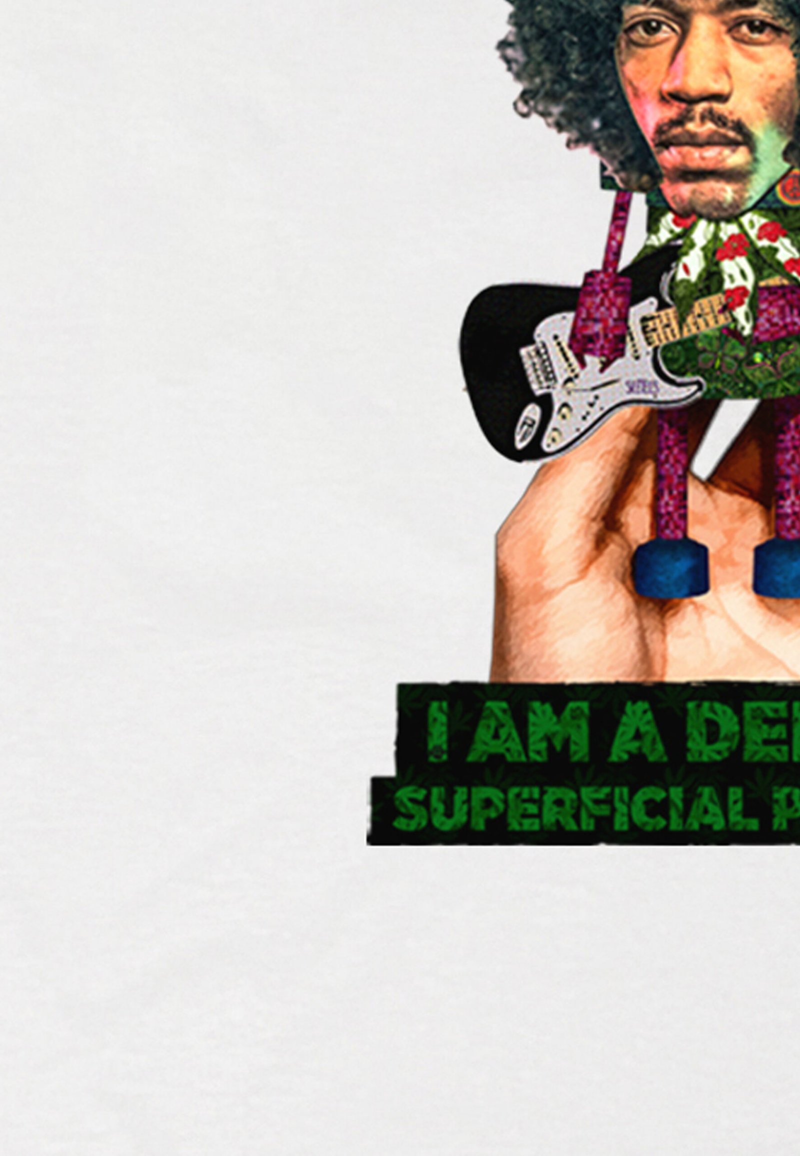 Seetees Jimi t-shirt grafica robot