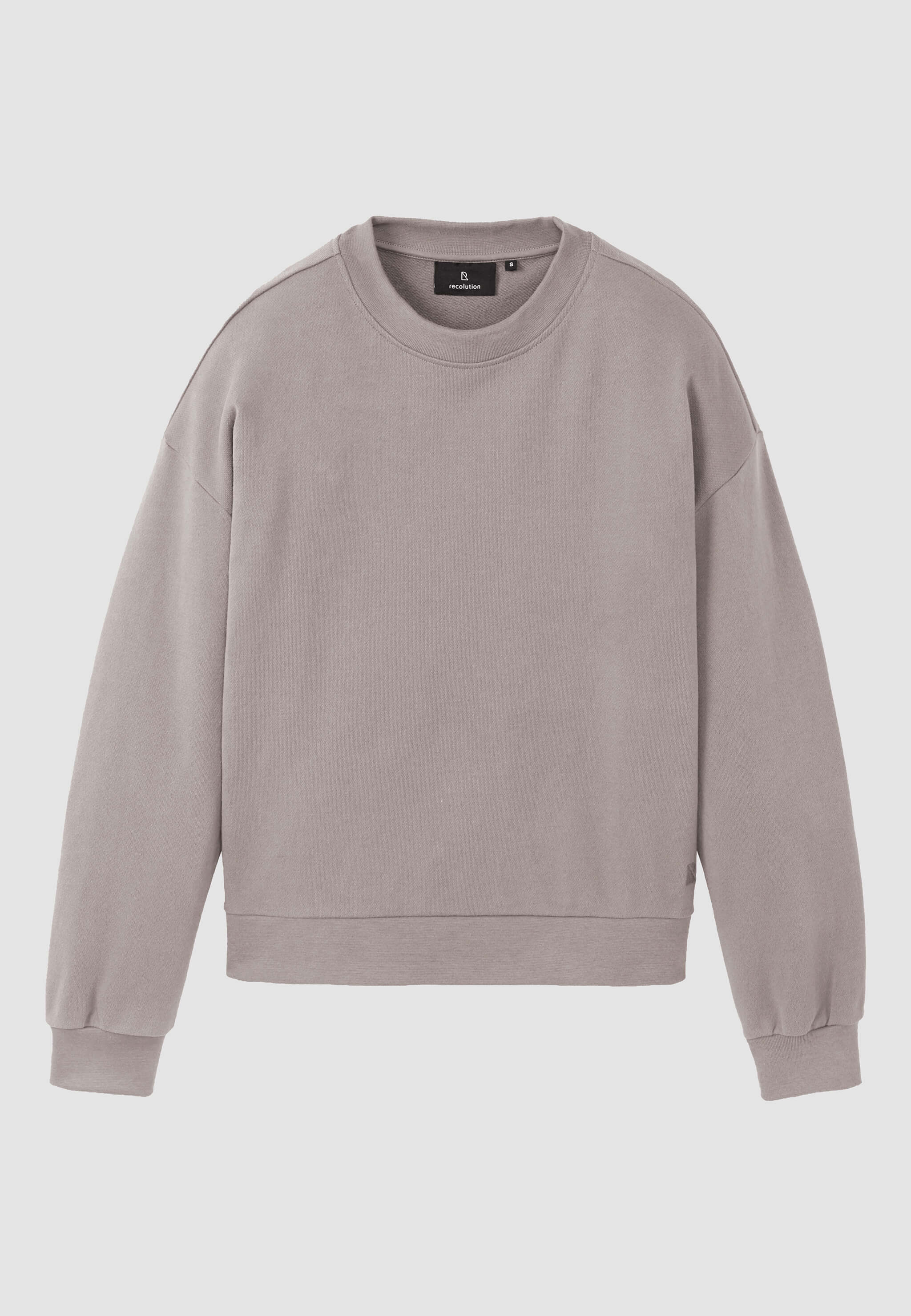 Recolution Nerine felpa greige cotone bio