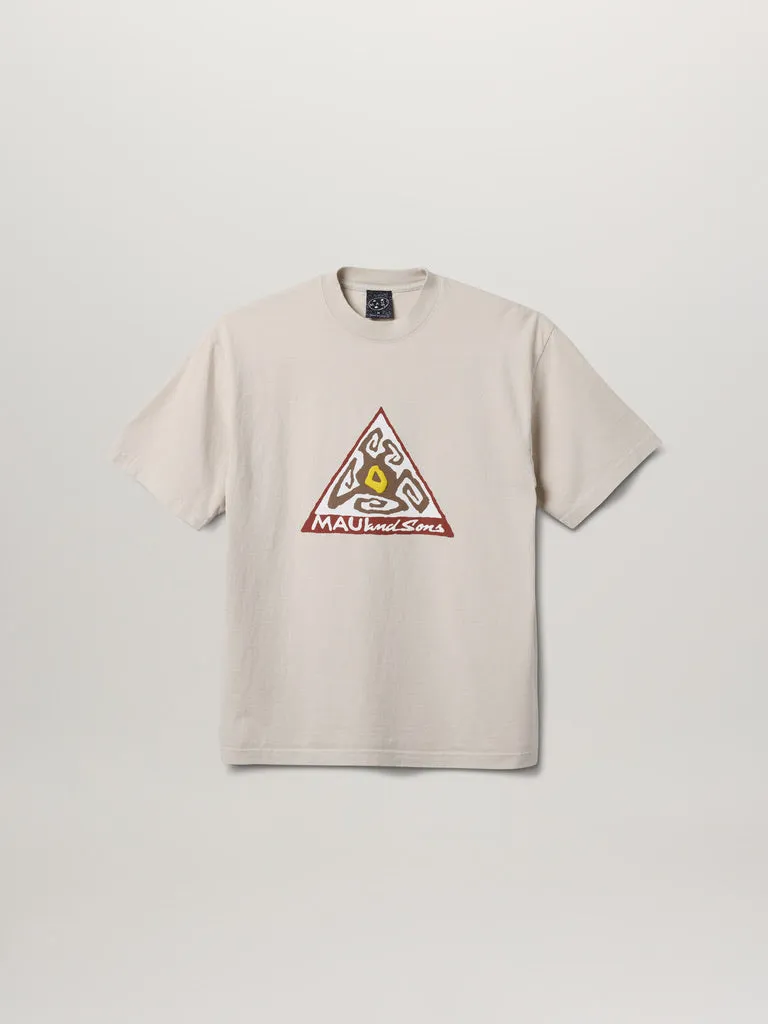 Maui and Sons Infinity Boxy Fit maglietta Cement tribal