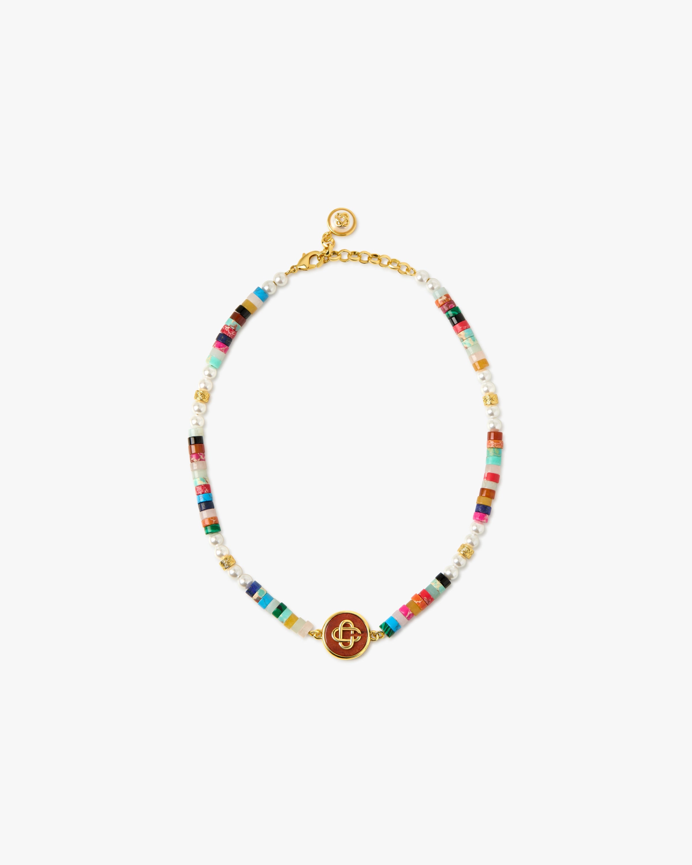 Casablanca Bead collana perline multicolore