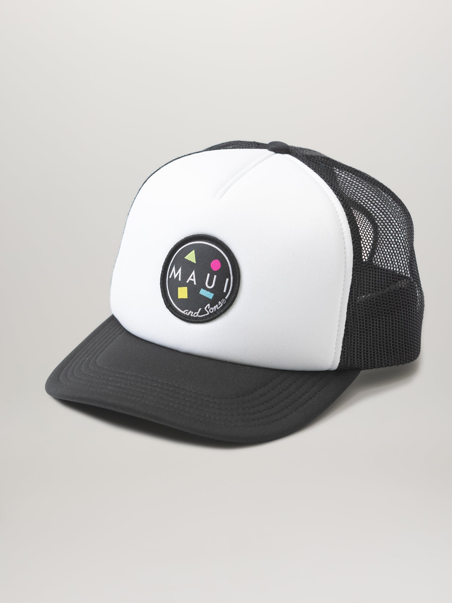 Maui and Sons Cookie cappellino trucker bianco mesh
