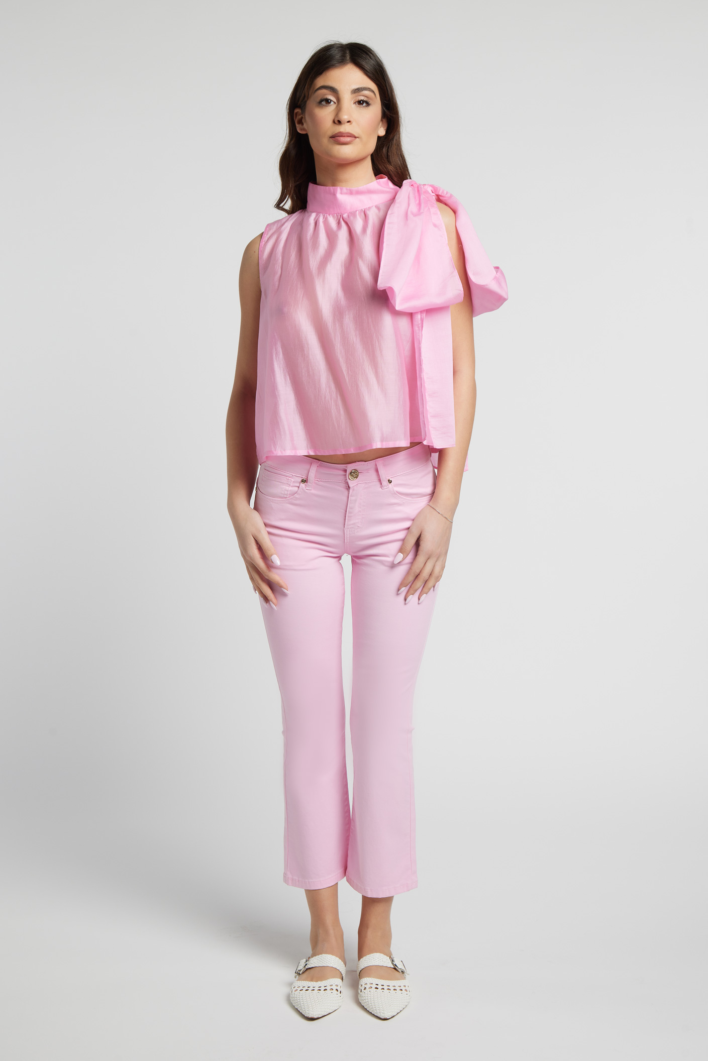 Sarah Chole 27170 camicia in tencel leggera