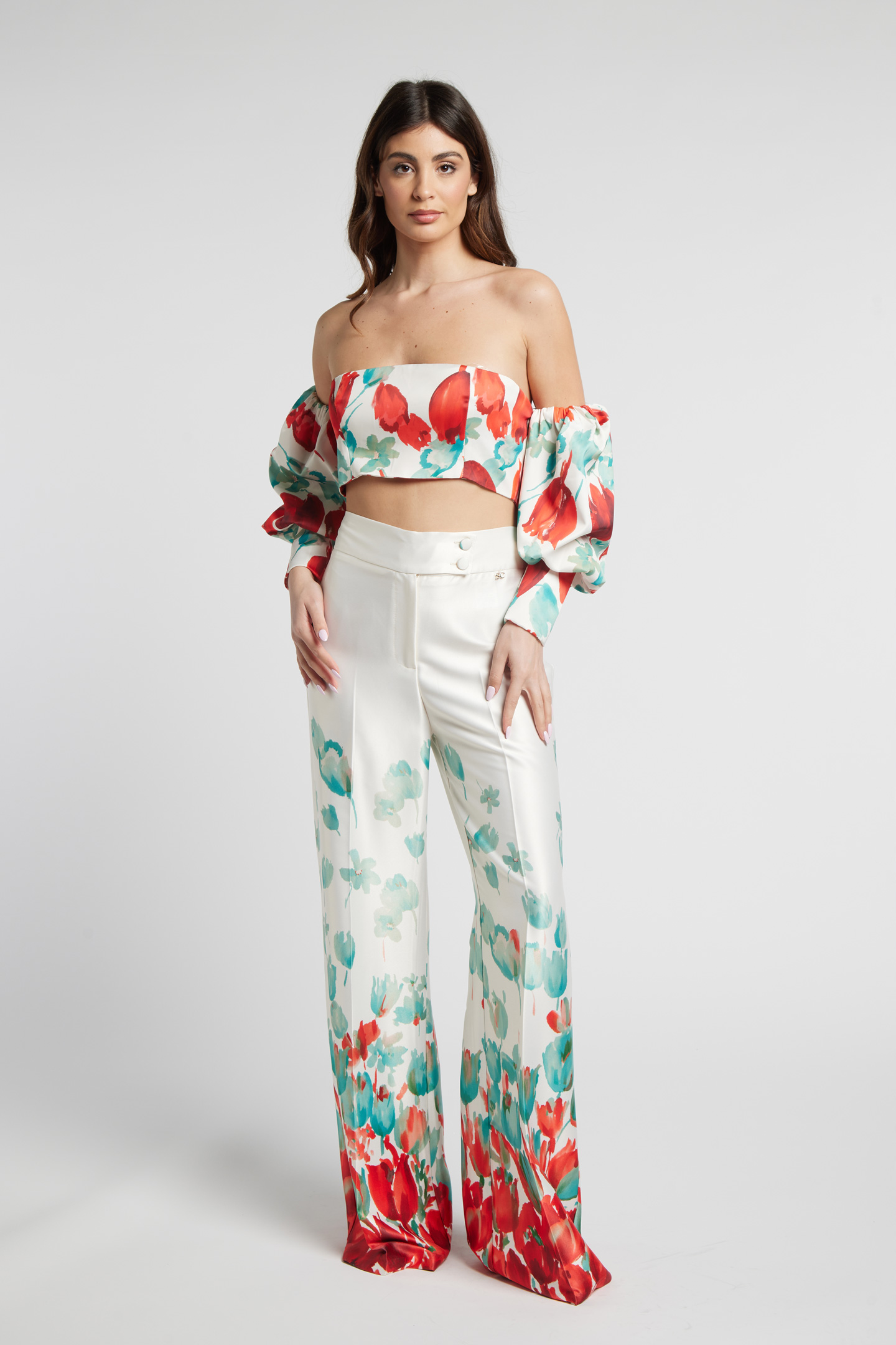 Sarah Chole 20651 top donna paillettes