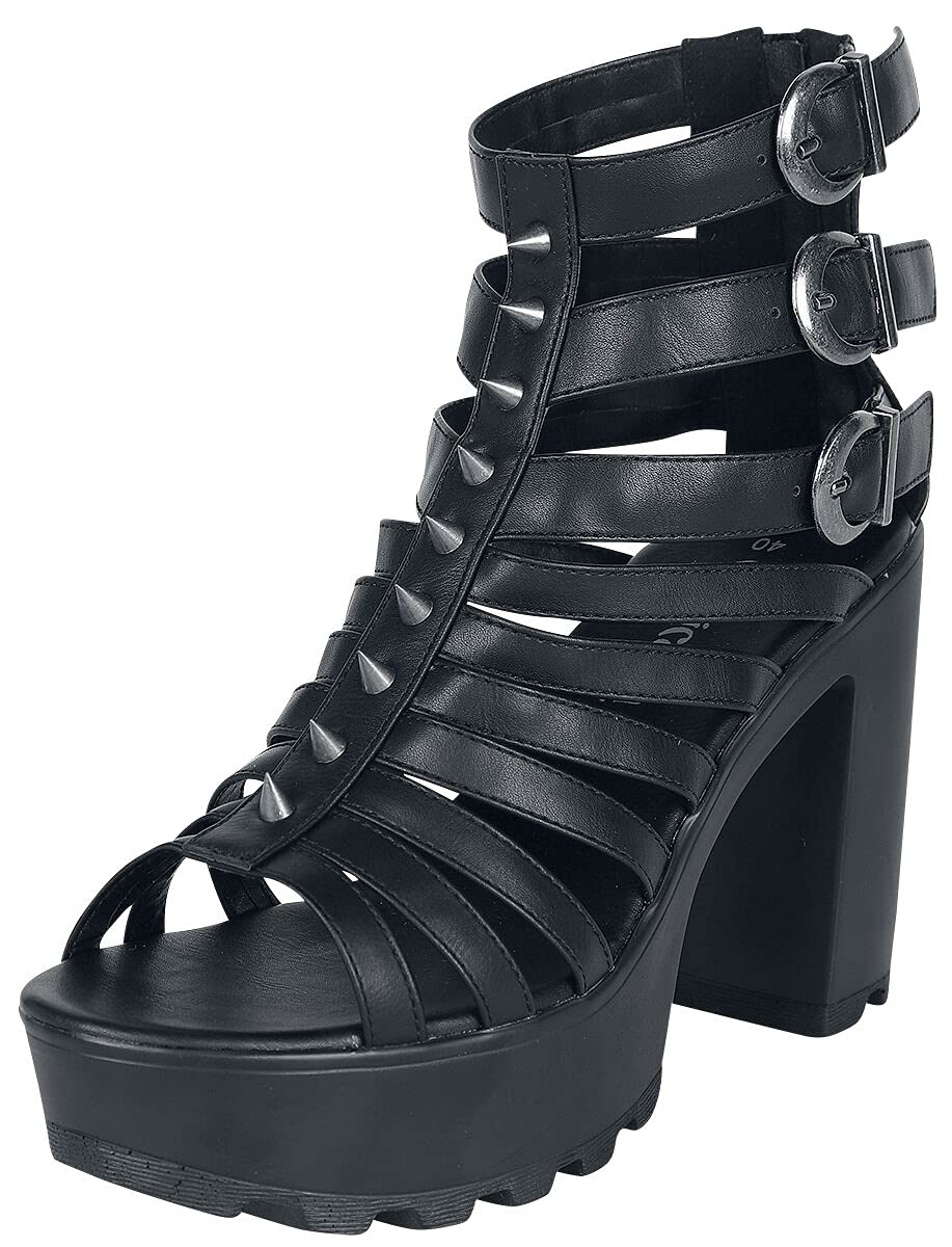 Gothicana by EMP gonna a matita nera dettagli neon