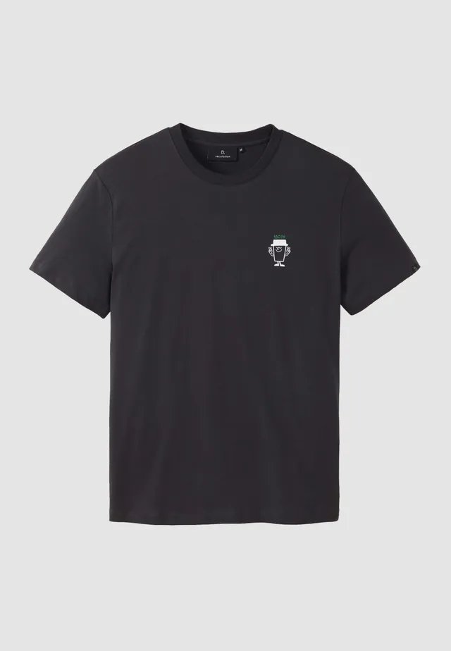 Recolution Agave Moin Coffee t-shirt nero cotone bio