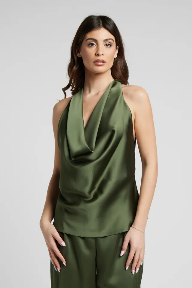 Sarah Chole 26933 Raso top taglia unica poliestere